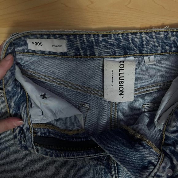 Mom Jeans MidWash Blue - Picture 2 of 3